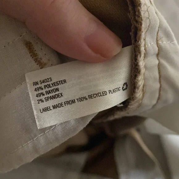 Gap modern boot 4 4r stretch light brown pants tan - Picture 6 of 6